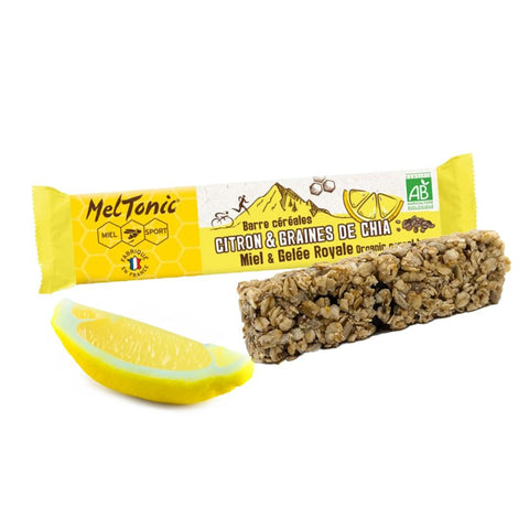 Barre céréales bio Meltonic citron/graine de chia - move-nutri - Meltonic