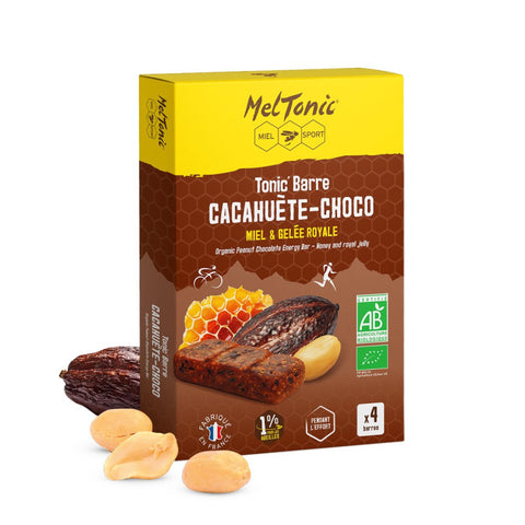 Barre énergétique bio Cacahuète choco Pack de 4
