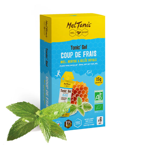 Gel énergétique Meltonic Bio coup de frais Pack de 6