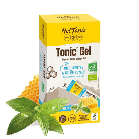 Gel énergétique Meltonic Bio coup de frais Pack de 6 - move-nutri - Meltonic