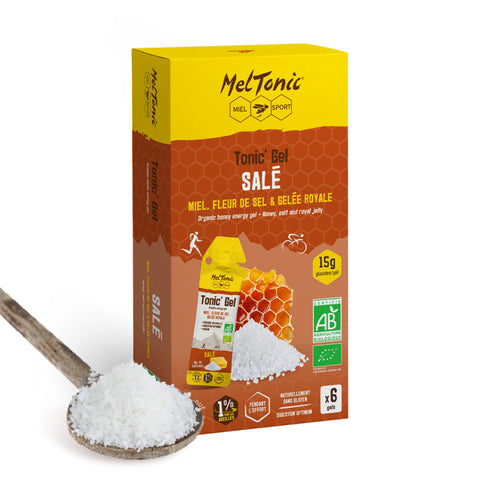 Gel énergétique Meltonic Bio salé Pack de 6