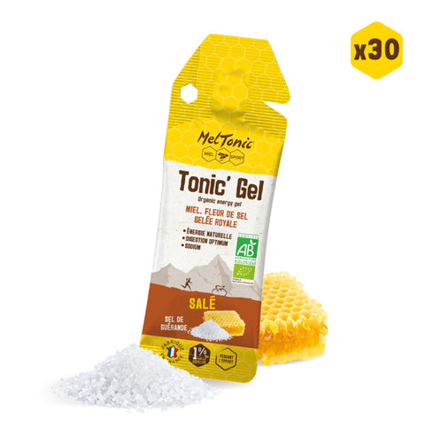 Gel énergétique Meltonic Bio salé 30x