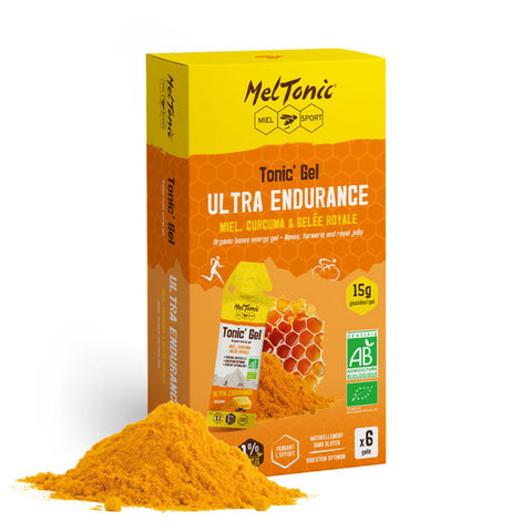 Gel énergétique Meltonic Bio ultra endurance Pack de 6