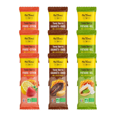 Assortiment 9 Tonic Barre Bio Meltonic