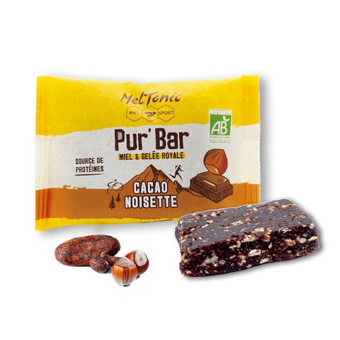 Pur'Bar bio Meltonic cacao/noisette - move-nutri - Meltonic