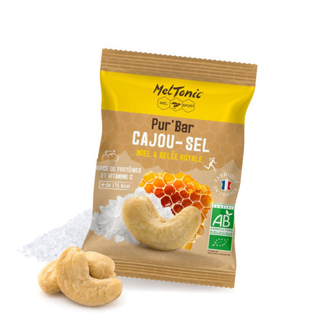 Pur'Bar bio Meltonic noix de cajou/sel